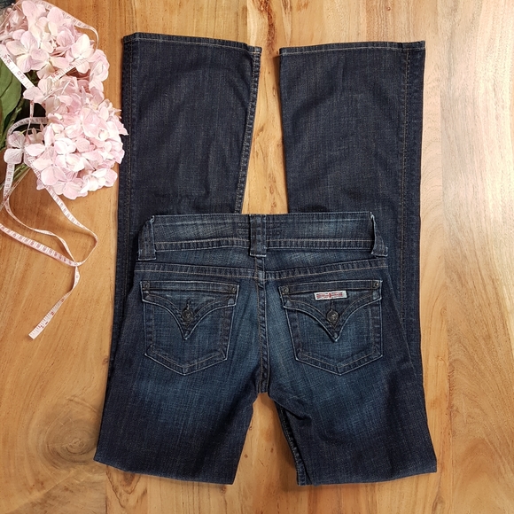 Hudson - Low Rise Boot Cut Jeans - Sz 27 - Picture 4 of 16